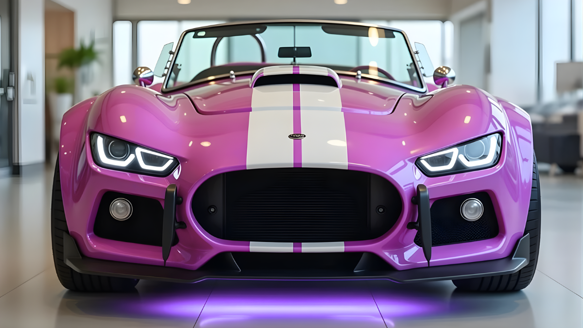 modern Shelby Cobra, classic roadster performance