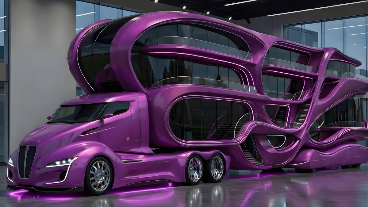 Caterpillar pickup truck