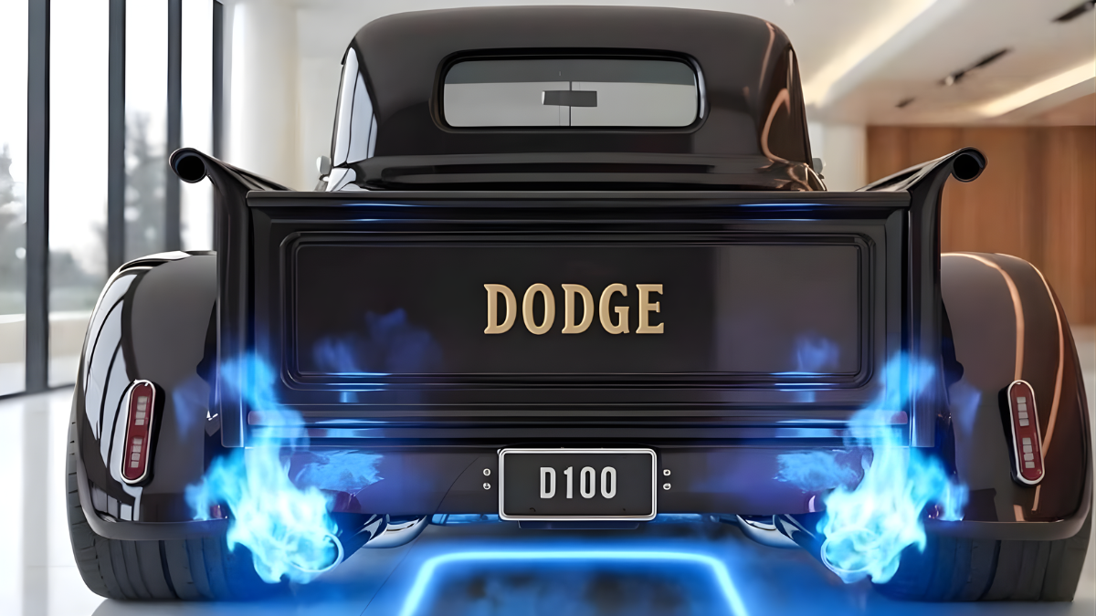 Dodge D100 vintage pickup