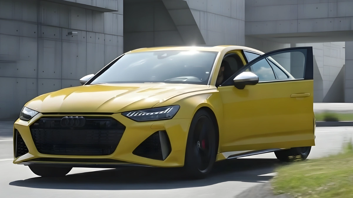 Audi Electric Super Sedan Spotted